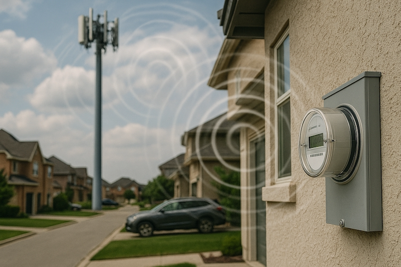 EMF radiation from smart meters and 5G towers