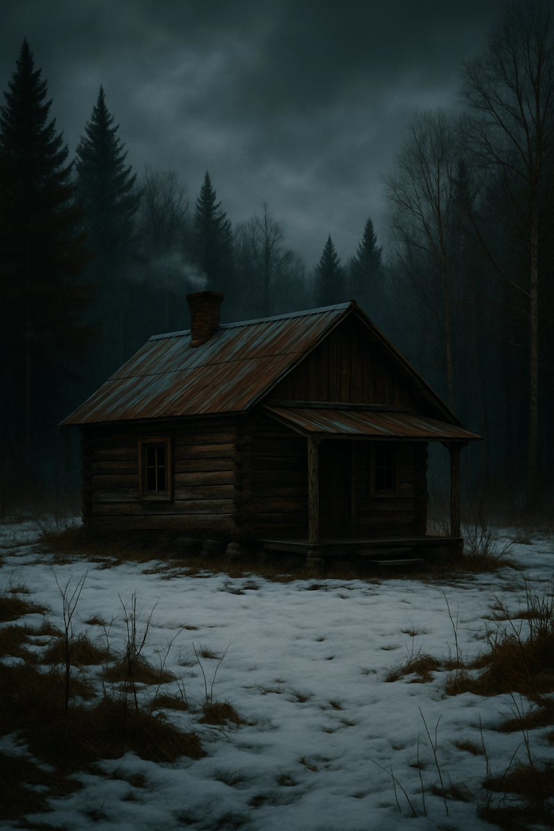 Remote Montana cabin symbolizing isolation