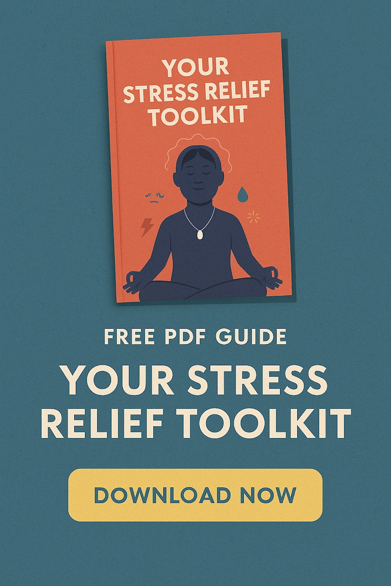 Guidebook titled The Ultimate Guide to Managing Stress